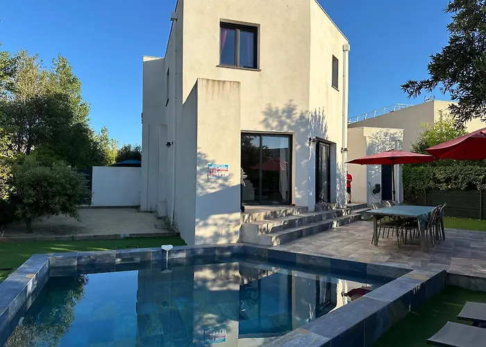 Villa en bord de plage